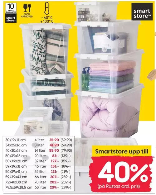 Smart - Store Storage Boxes