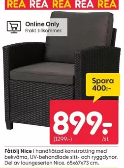 Only - Fåtölj Nice
