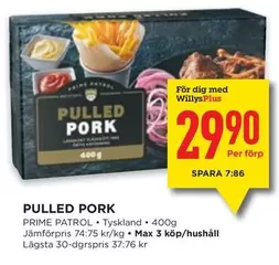 Prime - PULLED PORK