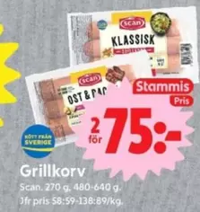 Scan - Grillkorv