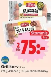 Scan - Grillkorv