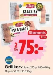 Scan - Grillkorv