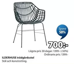 ILDERHUSE trädgårdsstol