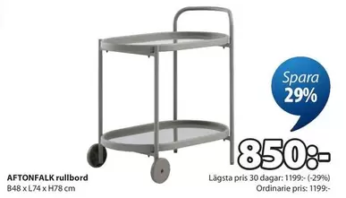 AFTONFALK rullbord