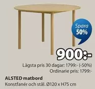 ALSTED matbord