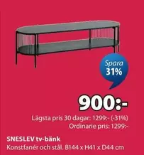 SNESLEV tv-bänk