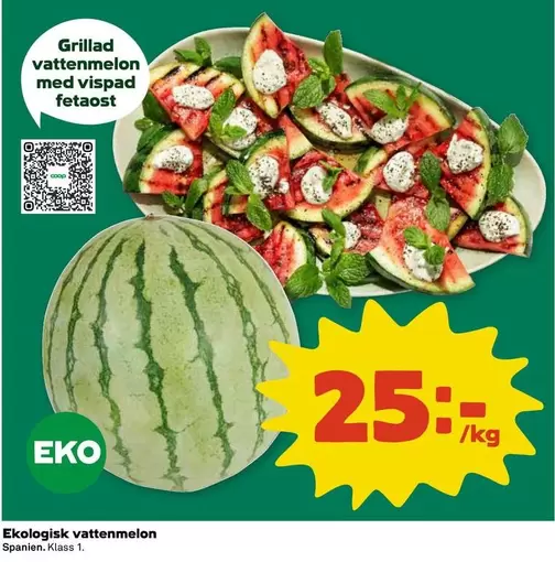 EKO - Ekologisk vattenmelon