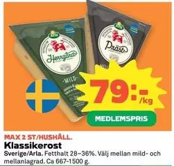 Arla - Klassikerost
