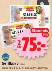 Scan - Grillkorv