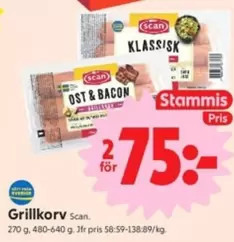 Scan - Grillkorv