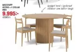 MATGRUPP ASTRID + 4 STOLAR MES