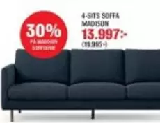4-SITS SOFFA MADISON