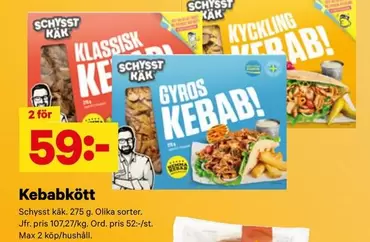Kebabbkött