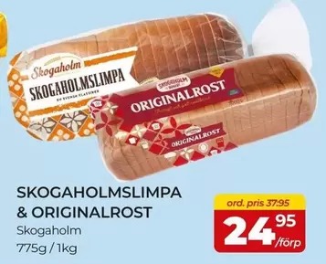 Skogaholm - SKOGAHOLMSLIMPA & ORIGINALROST