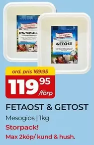 FETAOST & GETOST