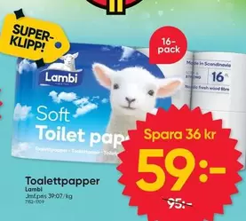 Lambi - Soft Toilet paper