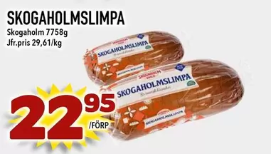 Skogaholm - SKOGAHOLMSLIMPA