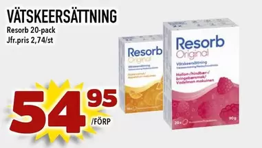 Vätskeersättning