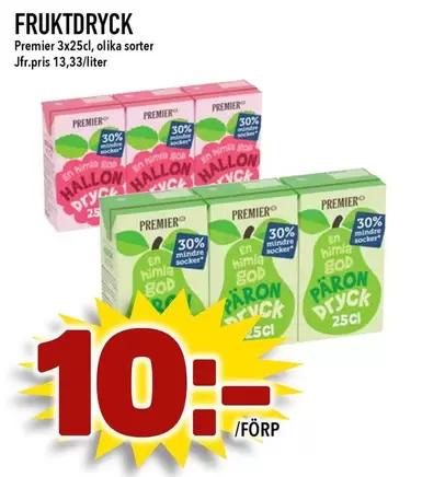 Premier - FRUKTDRYCK