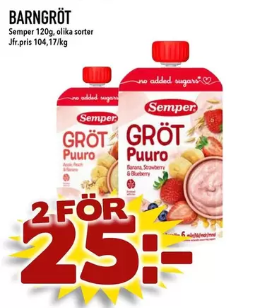 semper - GRÖT Puuro