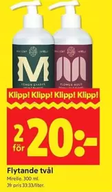 Flytande tvål