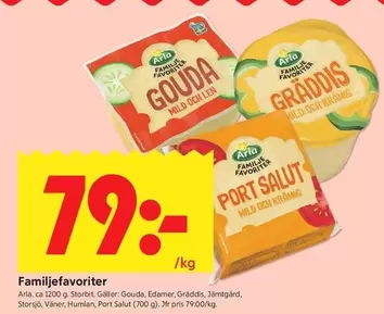 Arla - Familjefavoriter