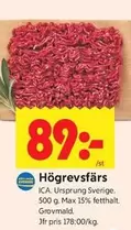 Högrevsfärs