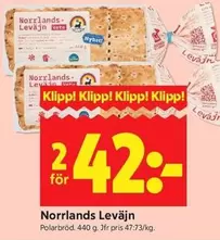 Polarbröd - Norrlands Levajn