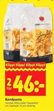 Bandpasta
