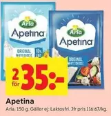 Arla - Apetina Original White Cheese