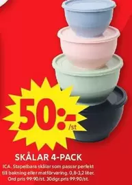 SKÅLAR 4-PACK
