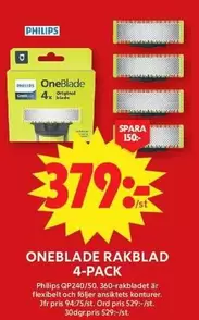 philips - RAKBLAD 4-PACK