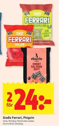 Godis Ferrari, Pingvin