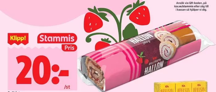 Via - Hallon rulltårta