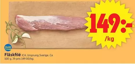 Fläskfilé