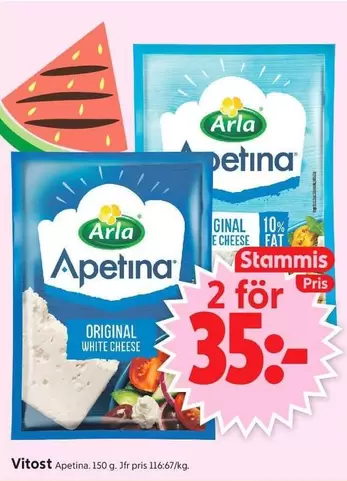 Arla - Apetina Original White Cheese