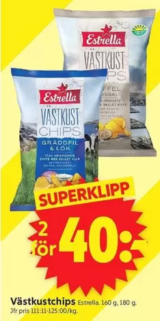 Estrella - Västkustchips