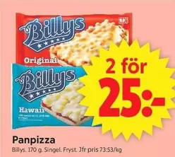 Billys - Panpizza