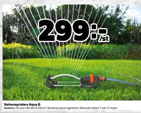 Gardena - Vattenspridare Aqua S