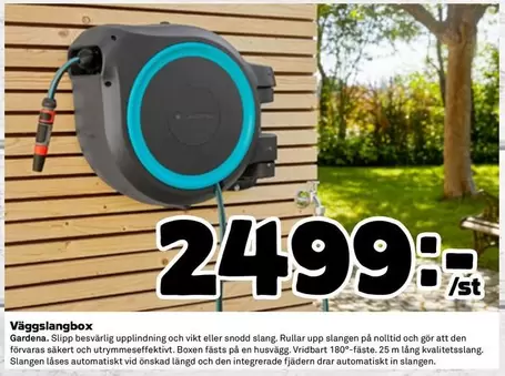Gardena - Väggslangbox