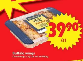 Lönneberga - Buffalo wings