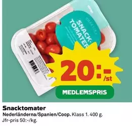 Coop - Snacktomater
