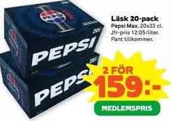 Pepsi - L
k 20-pack