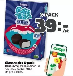 Coop - Glassnacks Black Cookie