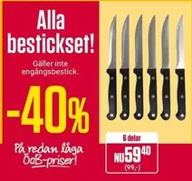 Alla bestickset!