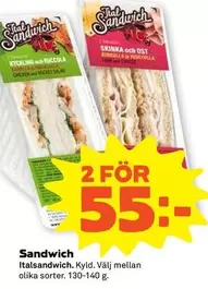 Findus - Italsandwich