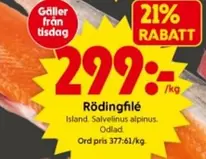 Rödingfilé