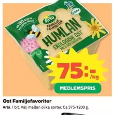 Arla - Ost Familjefavoriter