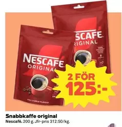 Nescafe - Snabbkaffe original