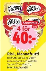 Risifrutti - Risi Frutti, Mannafrutti